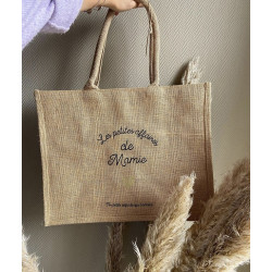 Sac en jute «  les petites affaires de… »